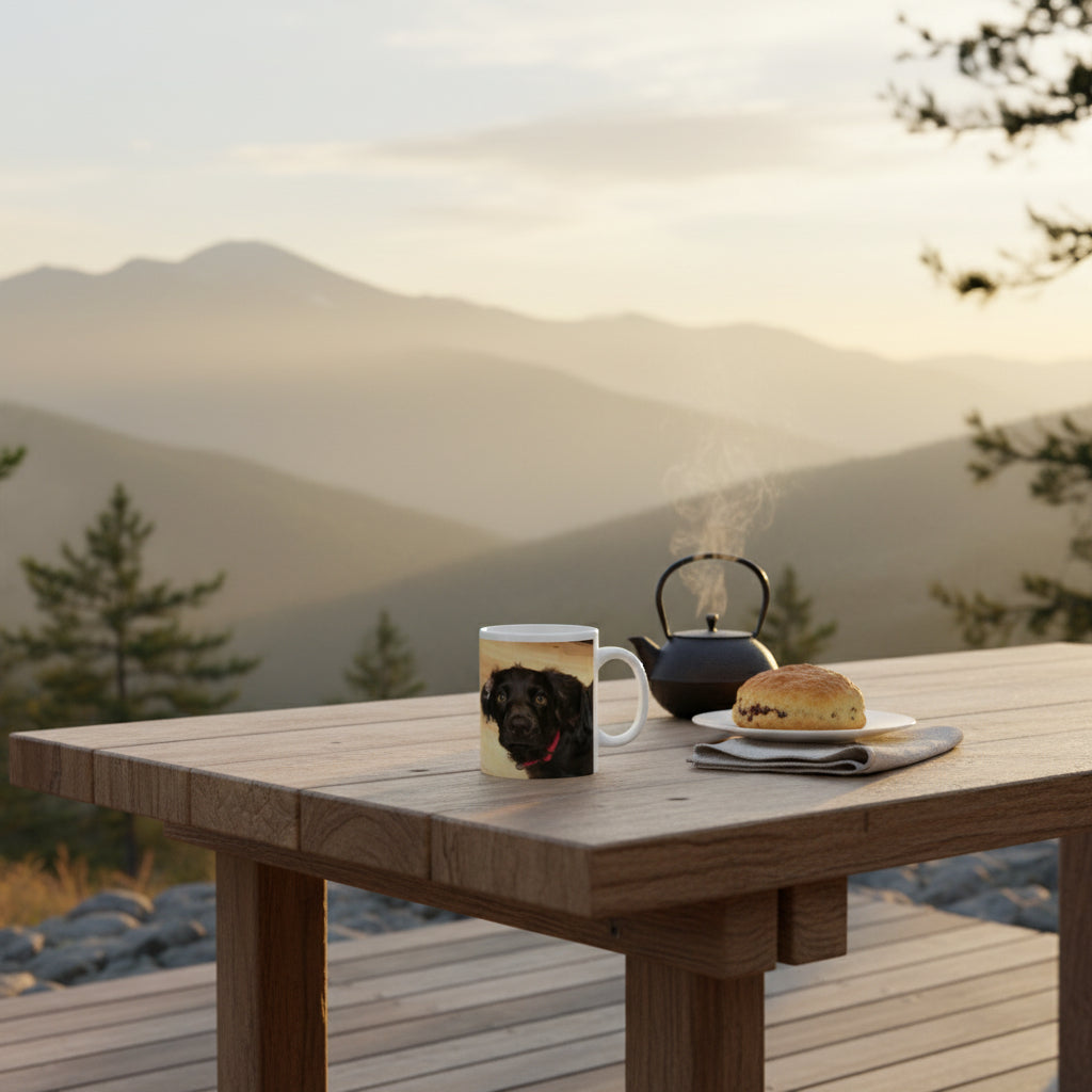 Personalized Photo Boykin Spaniel Mug - Custom Pet Portrait Ceramic Coffee Cup (11oz or 15oz)