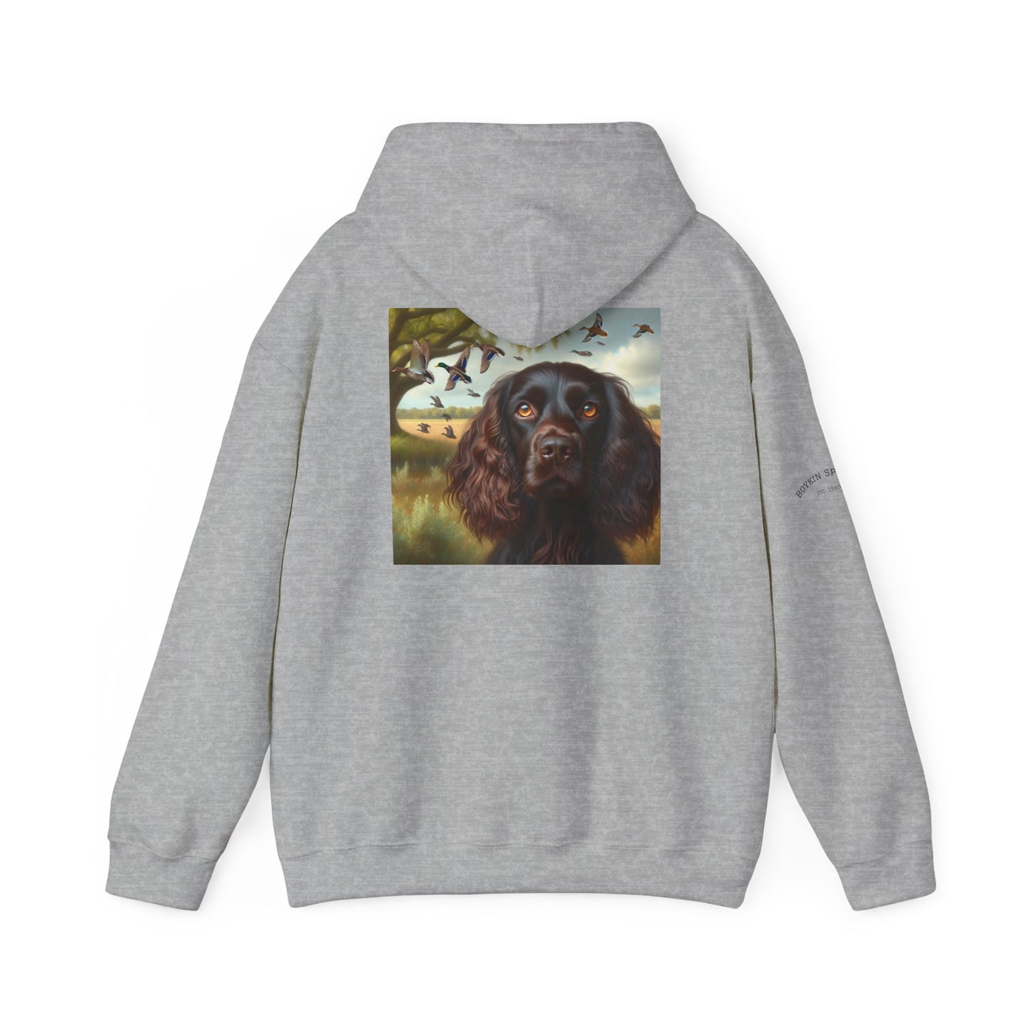Boykin Spaniel South Carolina State Dog Hooded Sweatshirt
