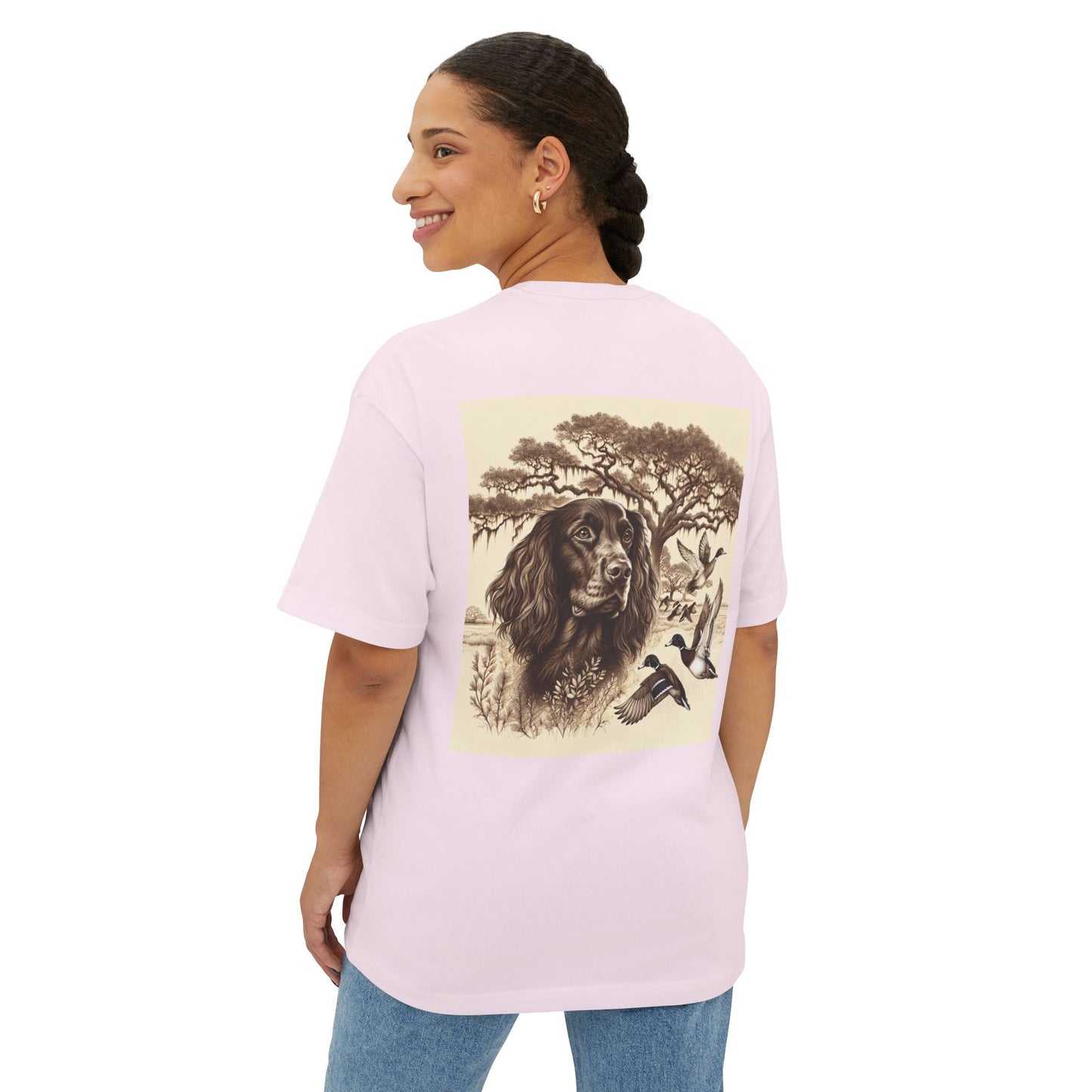 Boykin Spaniel South Carolina State Dog Oversized Tee