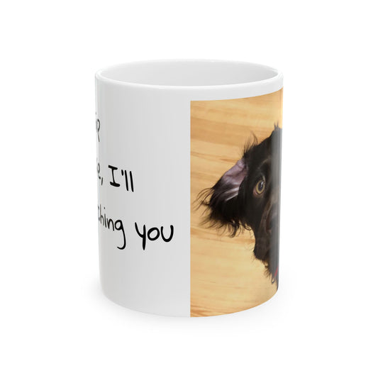 Personalized Photo Boykin Spaniel Mug - Custom Pet Portrait Ceramic Coffee Cup (11oz or 15oz)