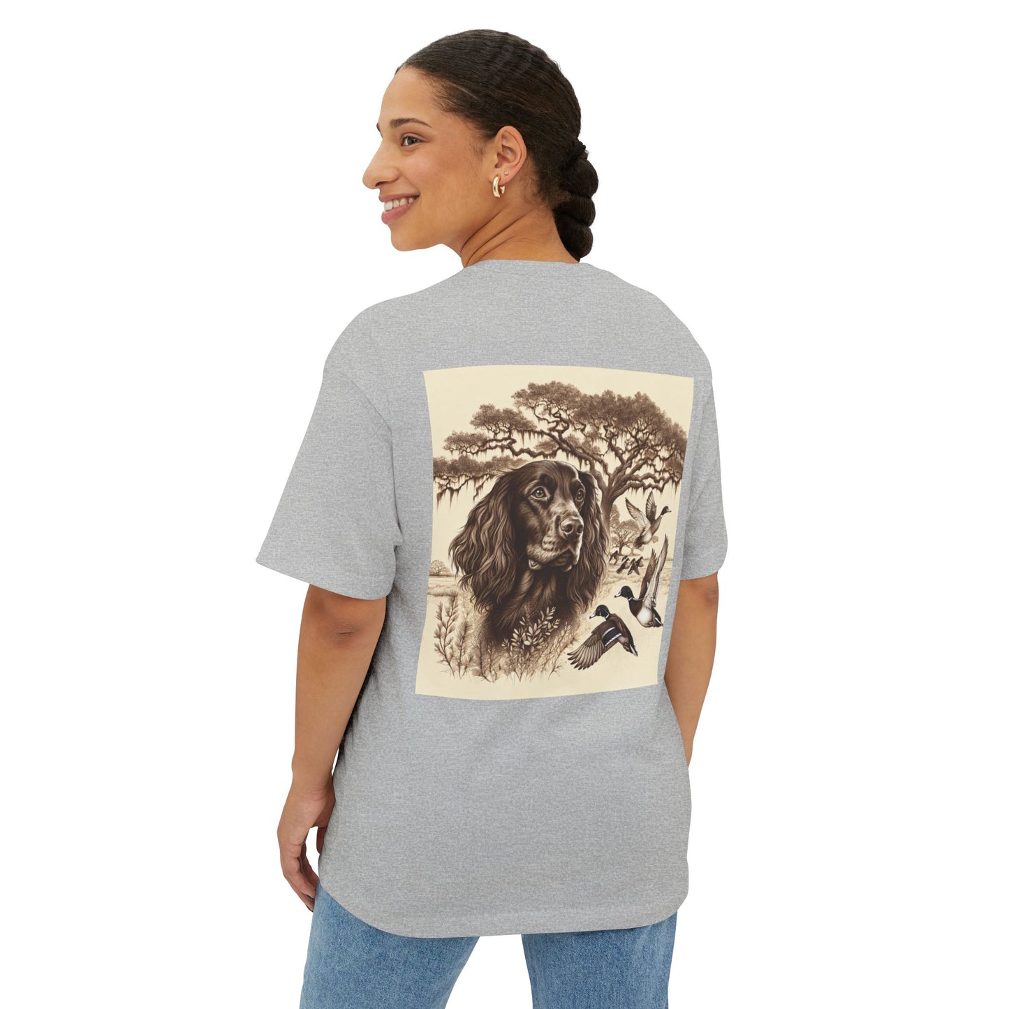 Boykin Spaniel South Carolina State Dog Oversized Tee