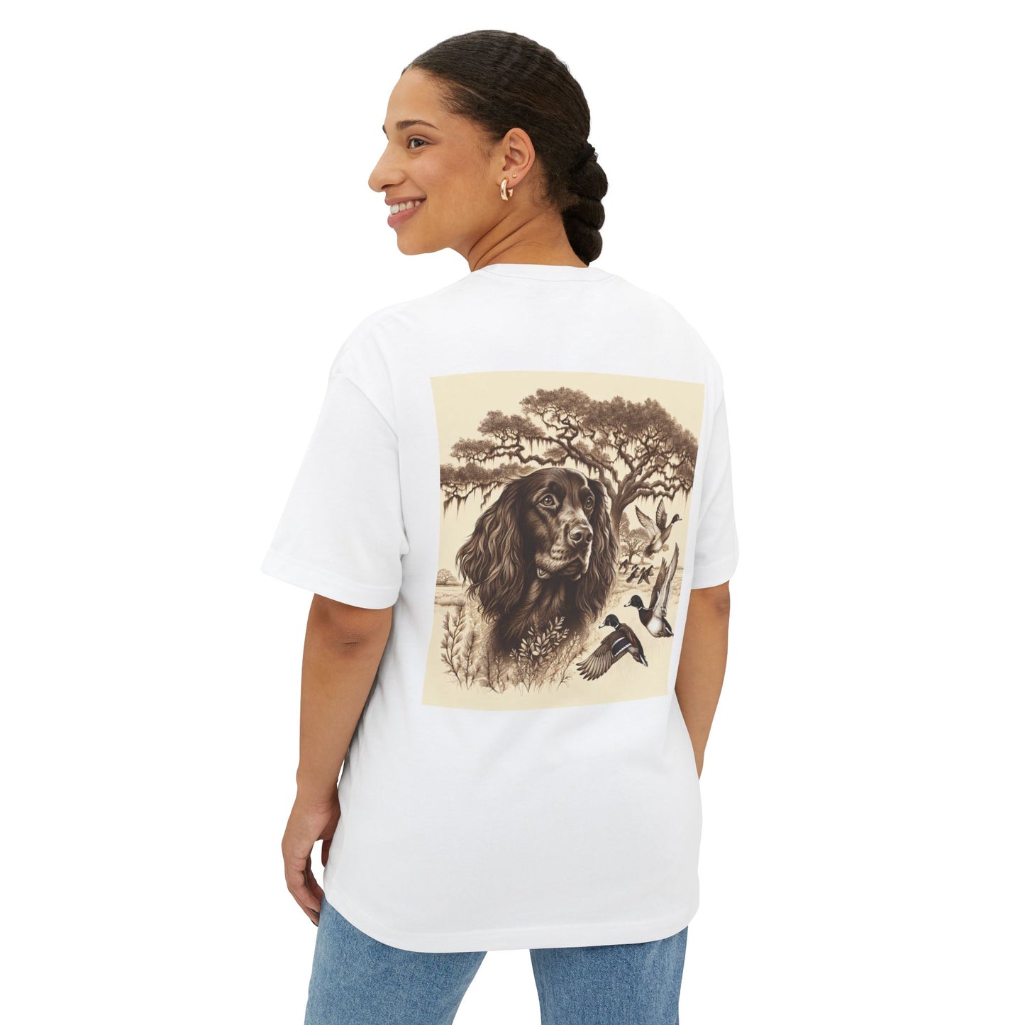 Boykin Spaniel South Carolina State Dog Oversized Tee