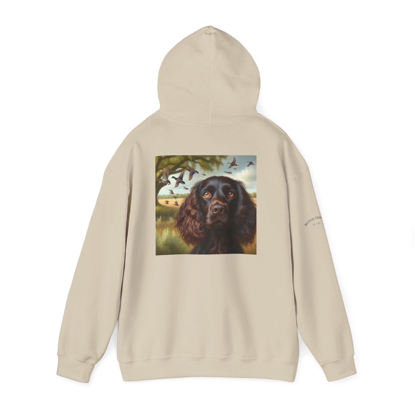 Boykin Spaniel South Carolina State Dog Hooded Sweatshirt