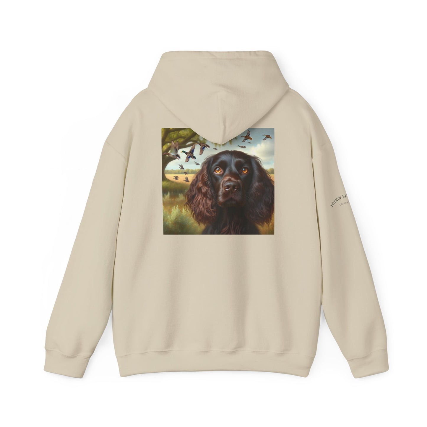 Boykin Spaniel South Carolina State Dog Hooded Sweatshirt