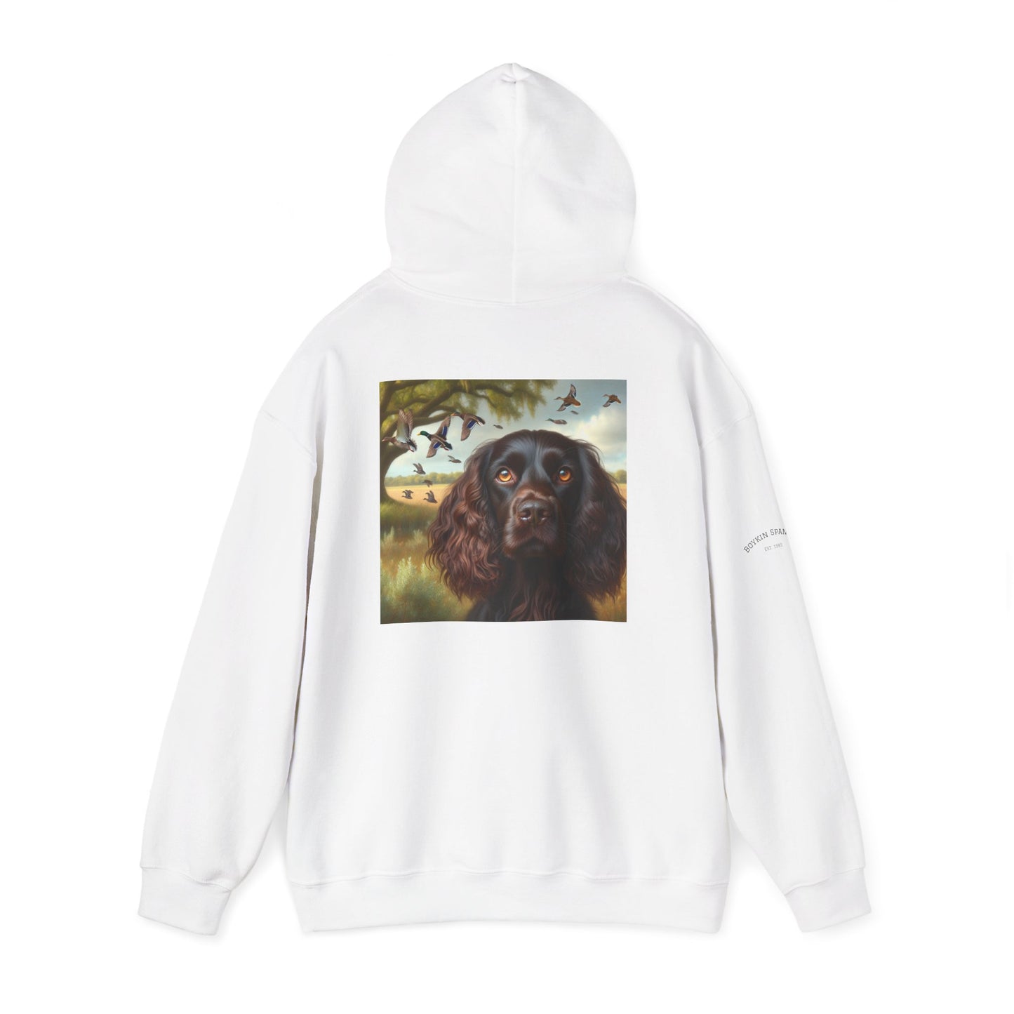 Boykin Spaniel South Carolina State Dog Hooded Sweatshirt
