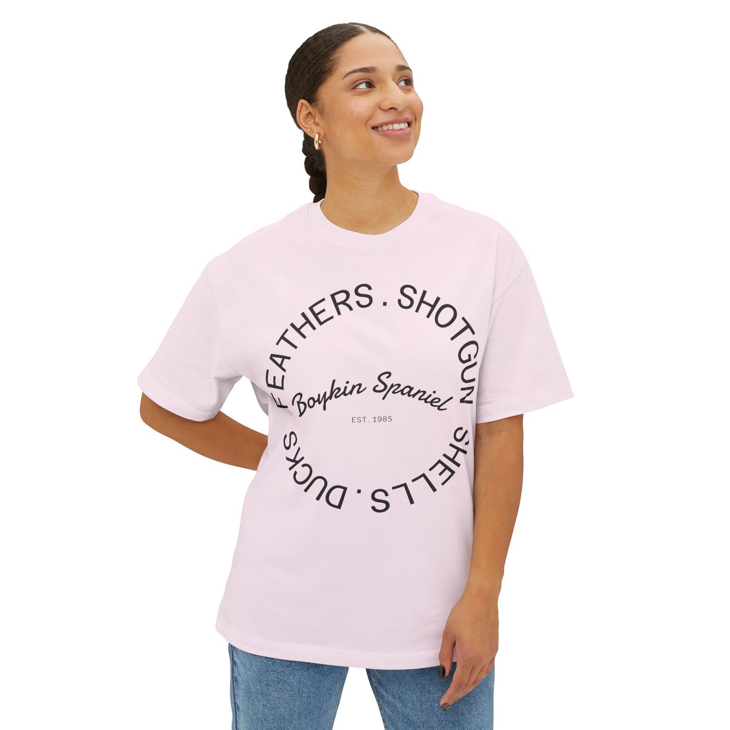 Boykin Spaniel South Carolina State Dog Oversized Tee