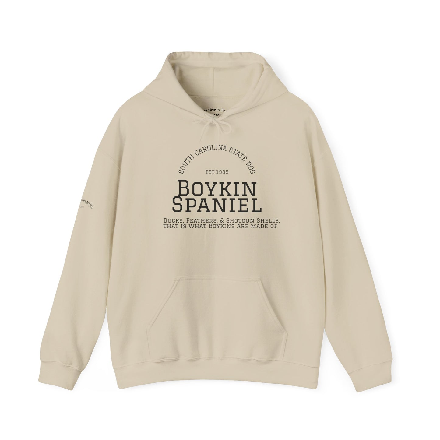 Boykin Spaniel South Carolina State Dog Hooded Sweatshirt