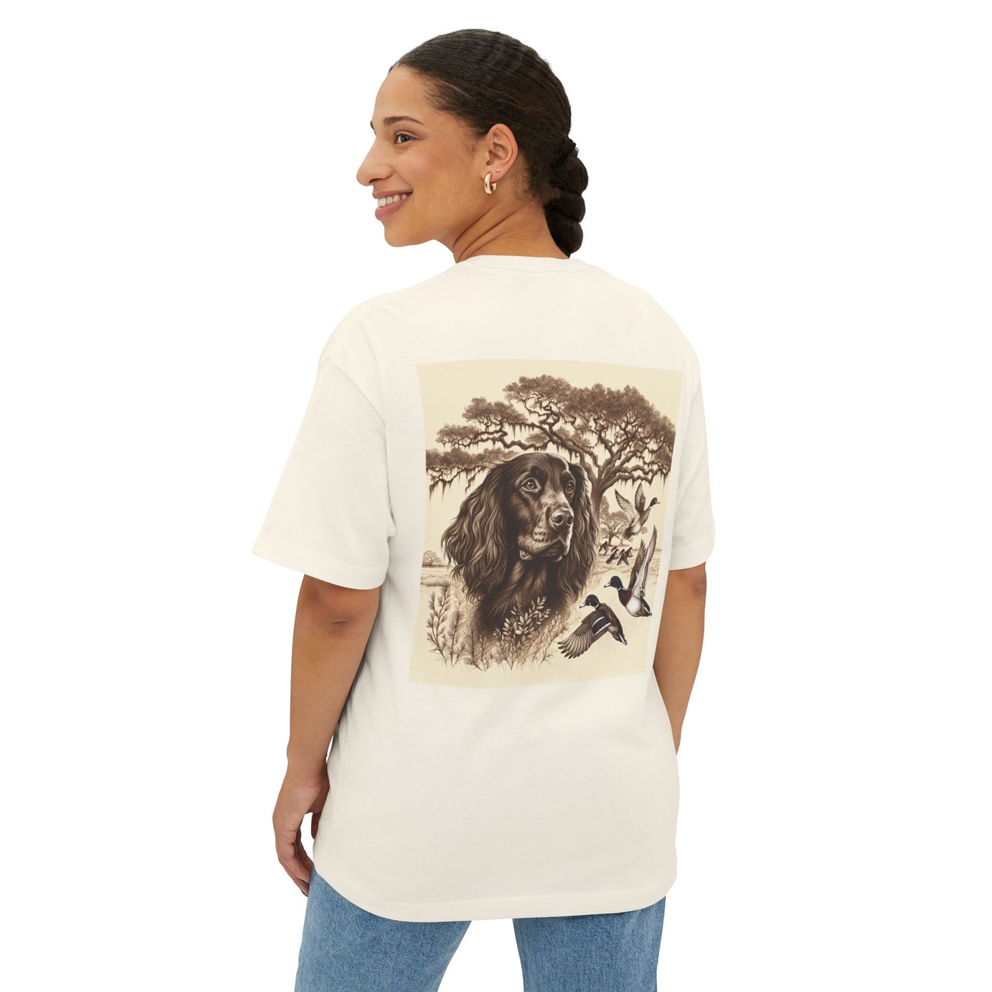 Boykin Spaniel South Carolina State Dog Oversized Tee