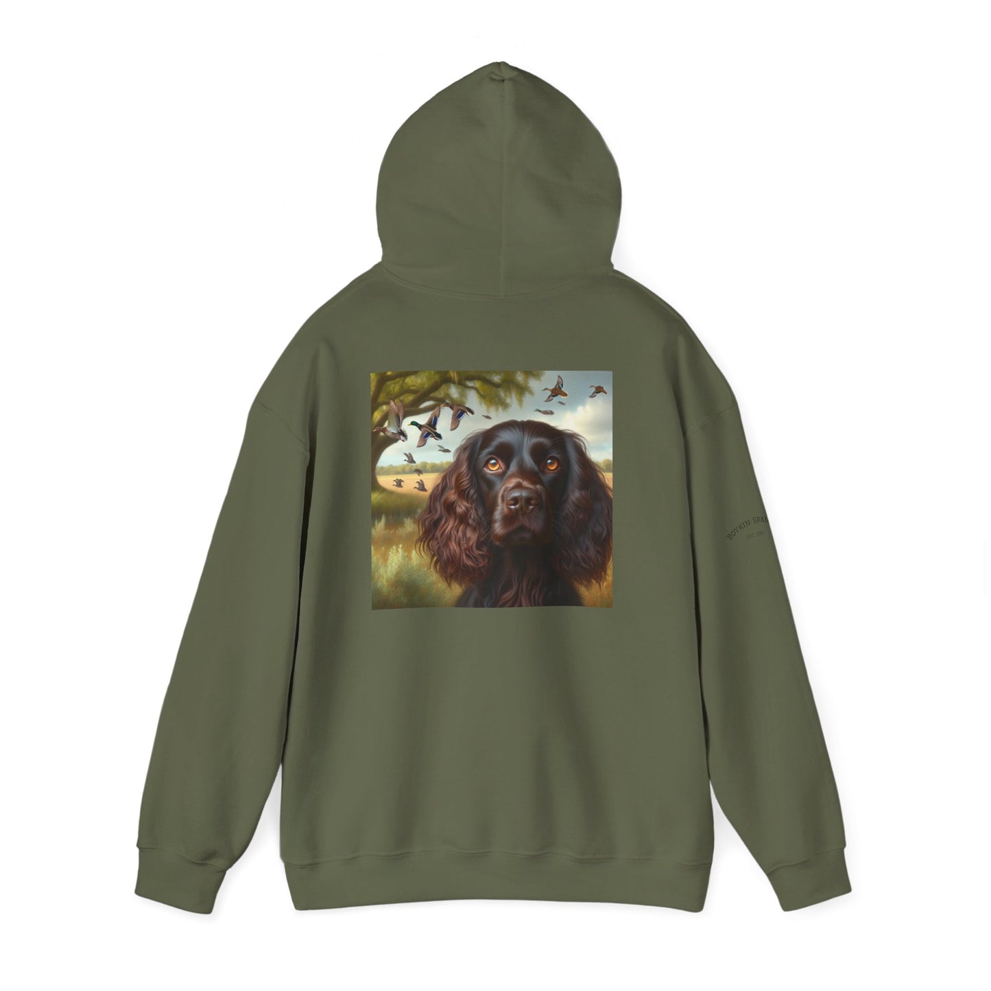Boykin Spaniel South Carolina State Dog Hooded Sweatshirt