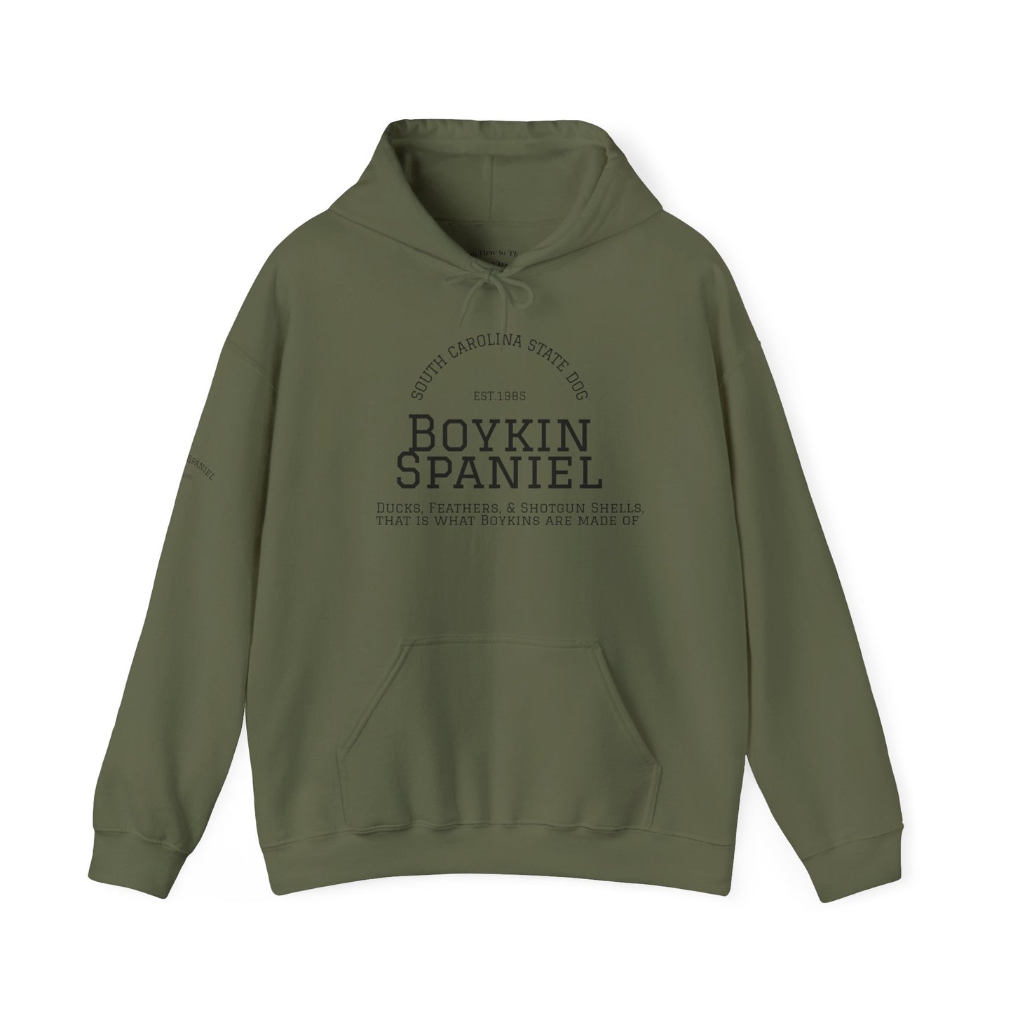 Boykin Spaniel South Carolina State Dog Hooded Sweatshirt