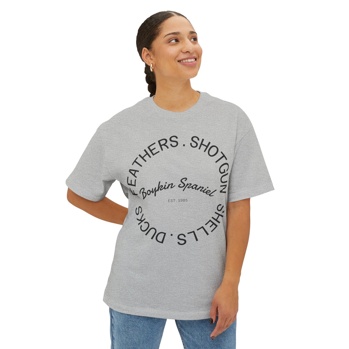 Boykin Spaniel South Carolina State Dog Oversized Tee